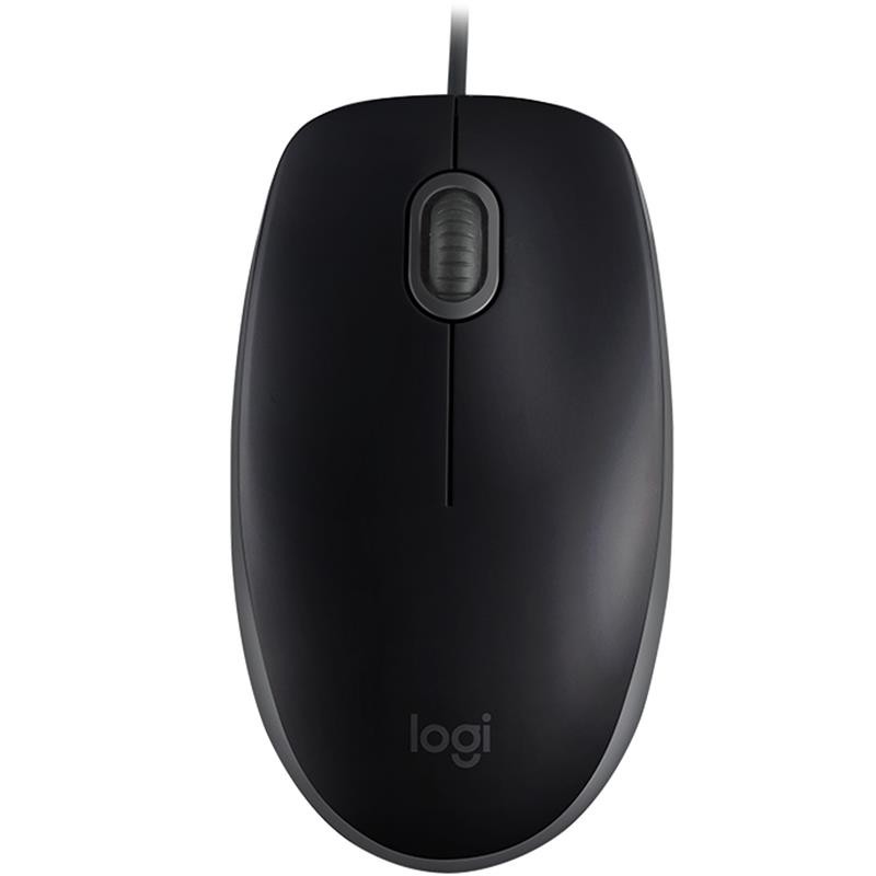Ratón Logitech B110 Silent USB Black