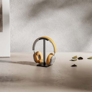 Soporte de Mesa Aisens Auriculares Black