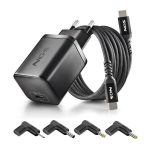 Cargador de Portátil Acer NGS Bud Gan USB-C 65W 4 Conectores + Cable 1.5M USB-C Black