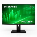Monitor Enterprise Pro-view 24 IPS FHD 120HZ VGA + HDMI + DisplayPort Ergonómico Multimedia Vesa Ultra Thin Border Free 3YR Gar