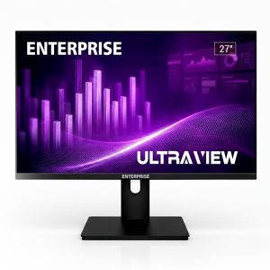 Monitor Enterprise Ultra-view 27 IPS QHD 2K 120HZ USB + HDMI + DisplayPort Ergonómico Multimedia Vesa 3YR Gar