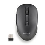 Ratón NGS Evo Rust Wireless Silent Black