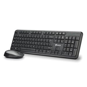 Teclado + Ratón NGS Harmony Wireless Multimedia Silent Black