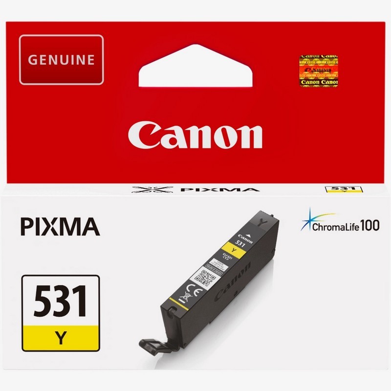 Tinta Canon CLI531 Yellow