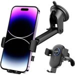 Soporte Vention KCVB0 Coche para Smartphone 4.7-7.2 Ventosa Black