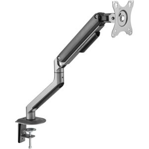 Soporte de Mesa TV Monitor TooQ Ergonómico Asistido 17-32 Black/Silver