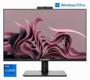 Ordenador Enterprise AIO Doha 24 I7 12700/16GB DDR5/SSD500GB/WiFi/Webcam/Ergo/3Y/W11Pro Black