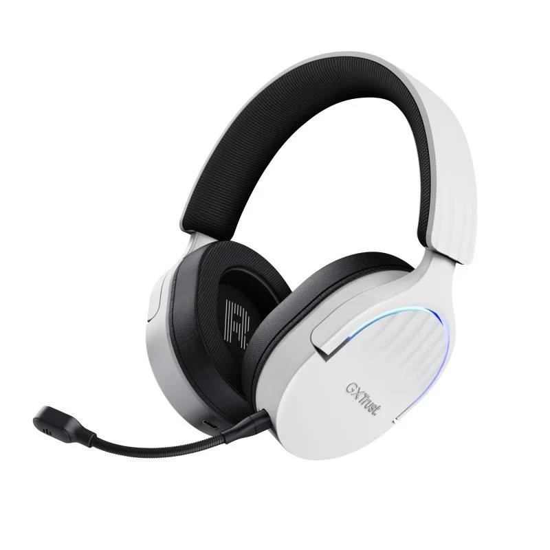 Auriculares + Micrófono Trust Gaming RGB Gxt 491W Fayzo Headset Wireless