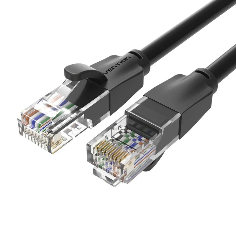 Cable de Red CAT.6 Utp 0.5M Vention Black Cable de Red CAT.6 Utp 0.5M Vention Black