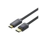 Cable Conversor Vention DisplayPort - HDMI 4K 2M Black