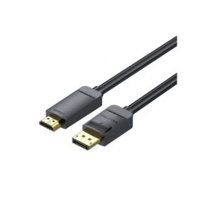 Cable Conversor Vention DisplayPort - HDMI 4K 2M Black