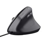 Ratón Trust Bayo Ii Ergonómico 2400 DPI USB Black