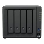 Unidad NAS Synology DS925+ 4 HDD/SSD/NVMe Diskstation CPU 2.2GHZ 4GB Black