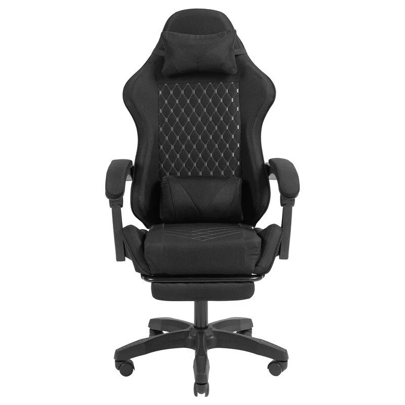 Silla Gaming Mars Gaming Mgc-x Ergonómico Reposapies Tela Black