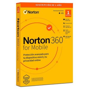 Norton 360 Mobile Es 1 User 1 Device 1 Año L. Electrónica