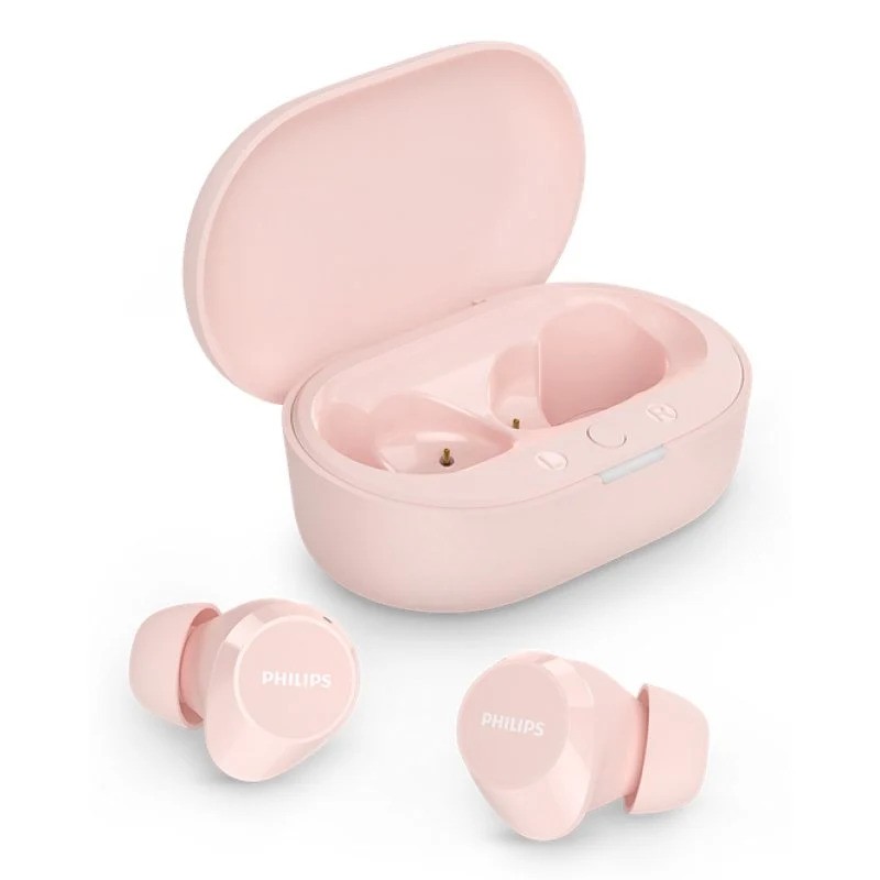 Auriculares + Micrófono Philips TAT1209PK Wireless 6H Rose