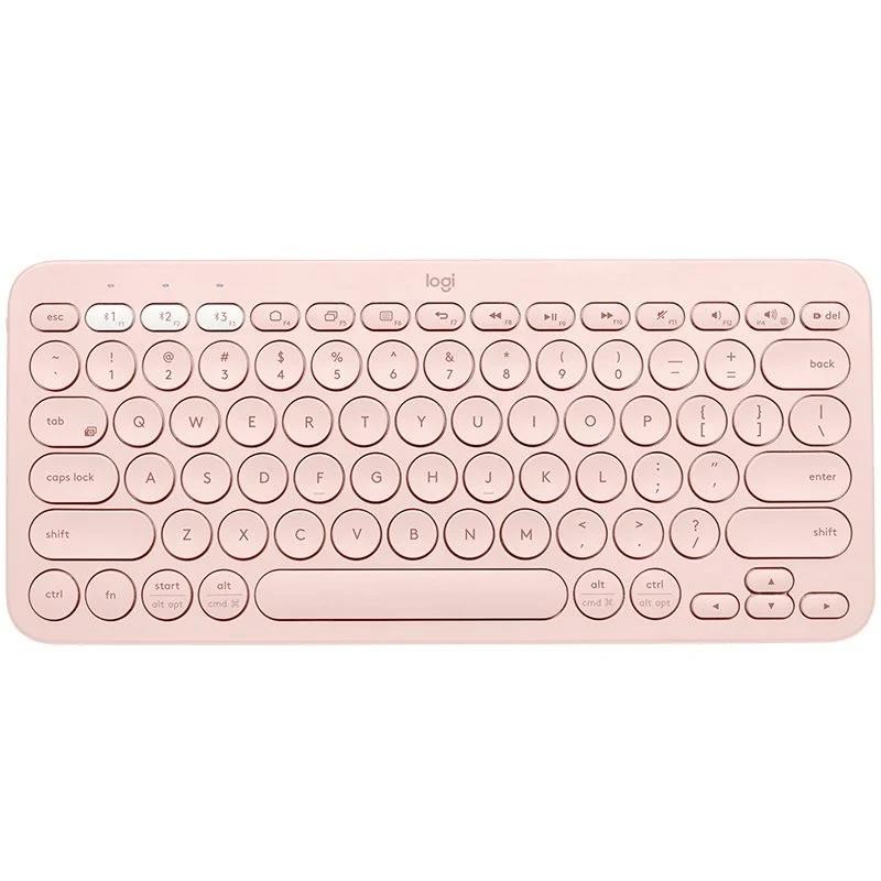 Teclado Logitech K380 Tkl Bluetooth Multi-device Rose Teclado Logitech K380 Tkl Bluetooth Multi-device Rose