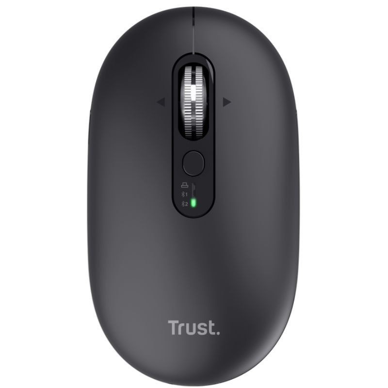 Ratón Trust Seron Wireless Hyperscroll Slim Black