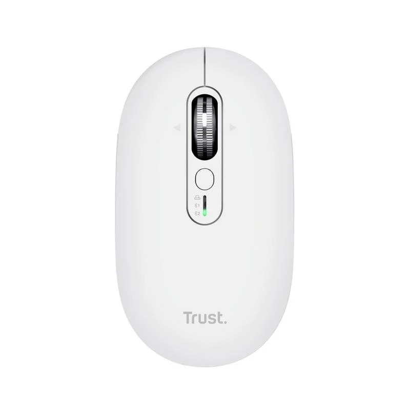 Ratón Trust Seron Wireless Hyperscroll Slim White