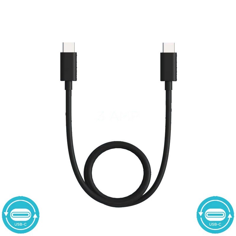 Cable Motorola Silicone USB-C - USB-C 2M Black