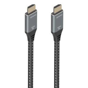 Cable HDMI 2.1 8K Aisens HDMI/M - HDMI/M 5M Trenzado Black/Grey