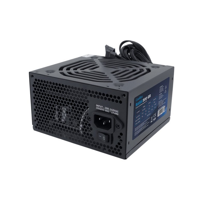 Fuente de Alimentación Coolbox Basic 500GR 500W ATX
