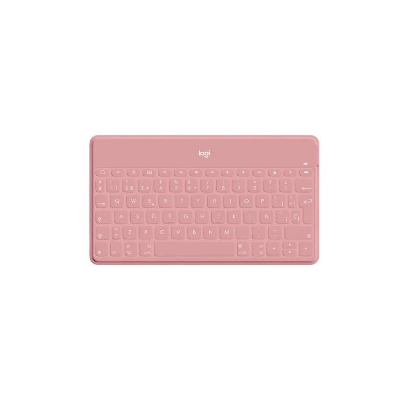 Teclado Logitech Keys To Go Wireless For macOS Rose