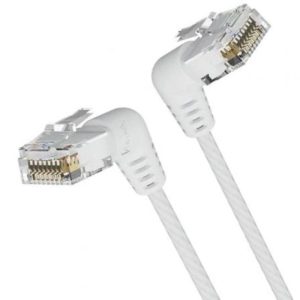 Cable de Red CAT.6A Utp 0.5M Vention Cabeza Rotatoria 360º White
