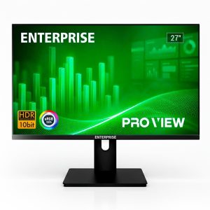 Monitor Enterprise Pro-view 27 IPS FHD 120HZ VGA + HDMI + DisplayPort Ergonómico Multimedia Vesa Ultra Thin Border Free 3YR Gar