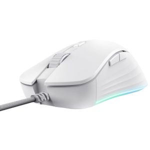 Ratón Trust Gaming Gxt 924 Ybar RGB USB 25K DPI Whte