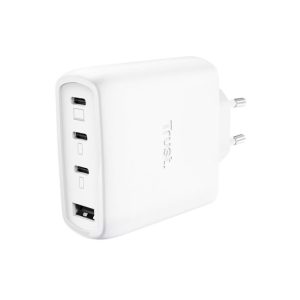 Cargador Trust Maxo 3XUSB-C 1XUSB-A 65W + Cable USB-C 2M White
