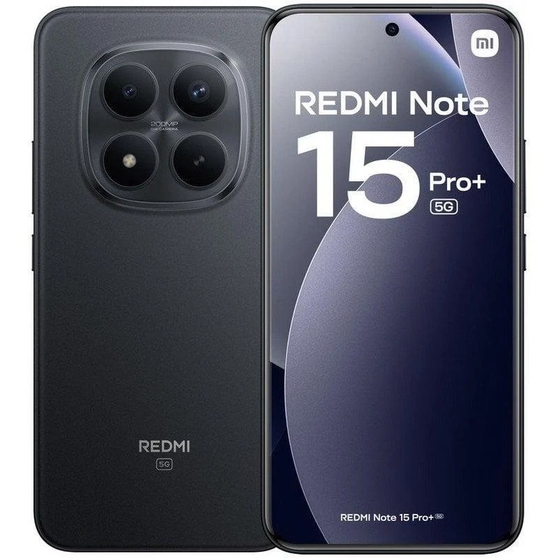 Smartphone Xiaomi Redmi Note 15 Pro Plus 6.83 8GB/256GB/200MP/NFC/5G Black
