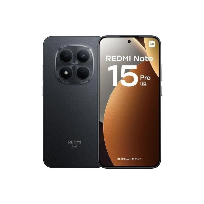 Smartphone Xiaomi Redmi Note 15 Pro 6.83 8GB/512GB/200MP/NFC/5G Black