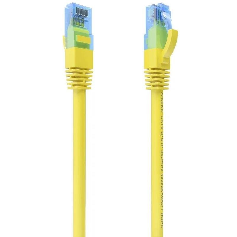 Cable de Red CAT.6 Utp 0.25M Aisens Yellow