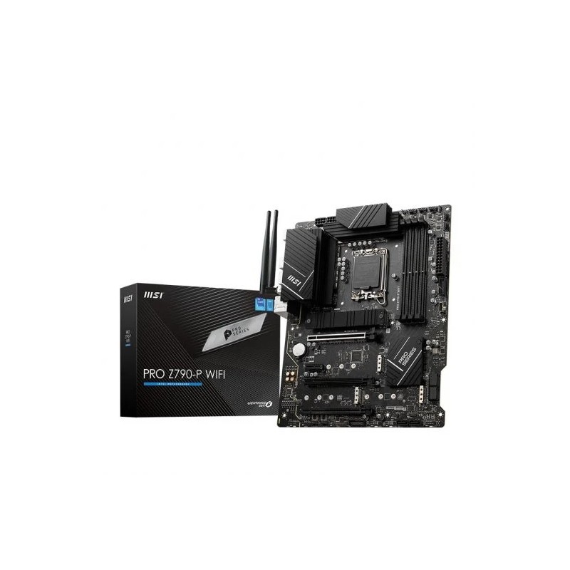 Placa Base MSI Pro Z790-P WiFi ATX X4DDR5 HDMI + DisplayPort Placa Base MSI Pro Z790-P WiFi ATX X4DDR5 HDMI + DisplayPort