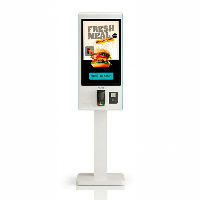 Kiosko Autoservicio AVPOS Smartline Suelo 27 Octa/8GB/128GB/WiFi/Printer/2D ANDROID13