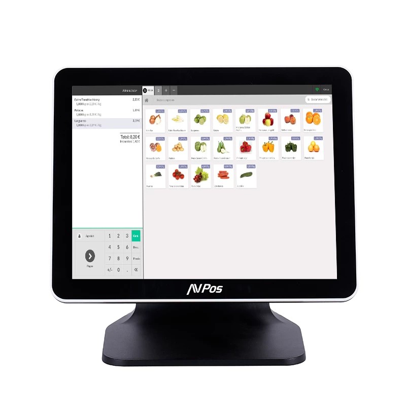 TPV AVPOS K5000 Plus 15 Aluminio Intel I7/8GB/128GB/LAN 1000/WiFi/Multim 3YR Gar/W11Pro TPV AVPOS K5000 Plus 15 Aluminio Intel I7/8GB/128GB/LAN 1000/WiFi/Multim 3YR Gar/W11Pro