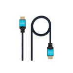 Cable HDMI V2.0 Alta Velocidad 4K 60HZ 18GBPS Nanocable 7M Trenzado