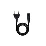 Cable Alimentación Forma 8 Nanocable 3M CEE7/16 Macho - C7 Hembra Black
