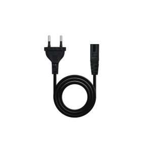 Cable Alimentación Forma 8 Nanocable 3M CEE7/16 Macho - C7 Hembra Black
