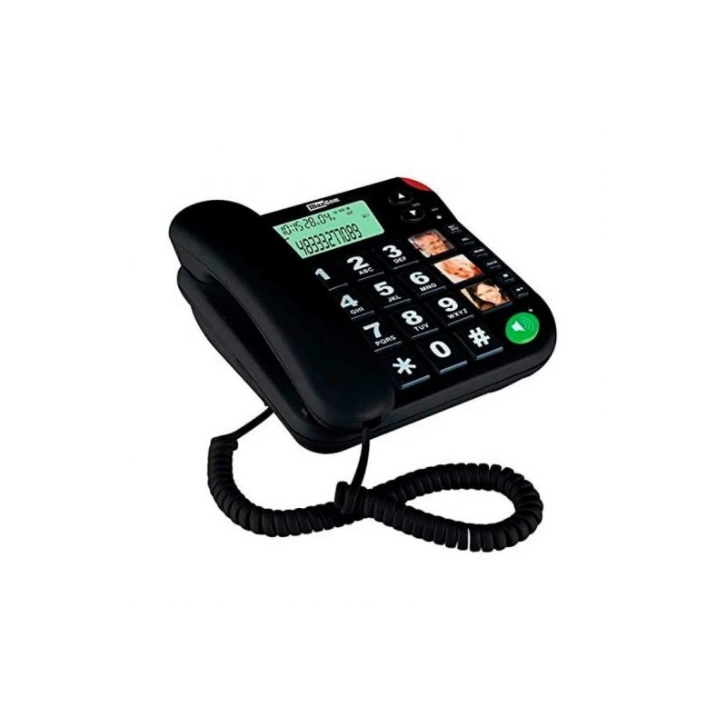 Teléfono Fijo Maxcom KX-T480 Black