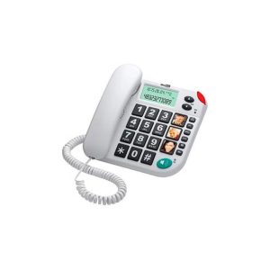 Teléfono Fijo Maxcom KX-T480 White