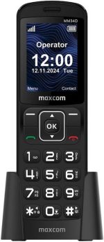 Teléfono Fijo Maxcom MM34D 4G Wireless Black