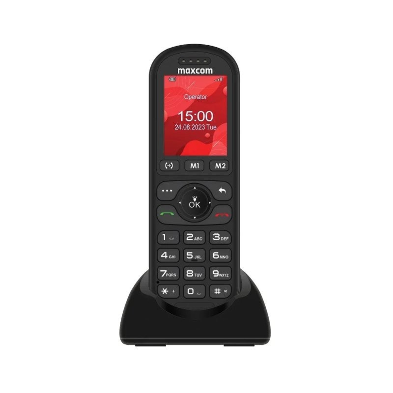 Teléfono Fijo Maxcom MM39D Se 4G Wireless Black