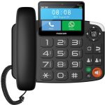Teléfono Fijo Maxcom MM42D 4G Black