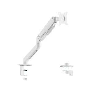 Soporte de Mesa TV/Monitor Aisens 17 - 32 1 Brazo Giratorio/Inclinable Hasta 9KG White