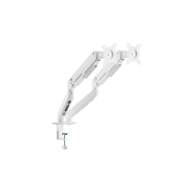 Soporte de Mesa TV/Monitor Aisens 17 - 32 2 Brazos Giratorio/Inclinable Hasta 9KG White