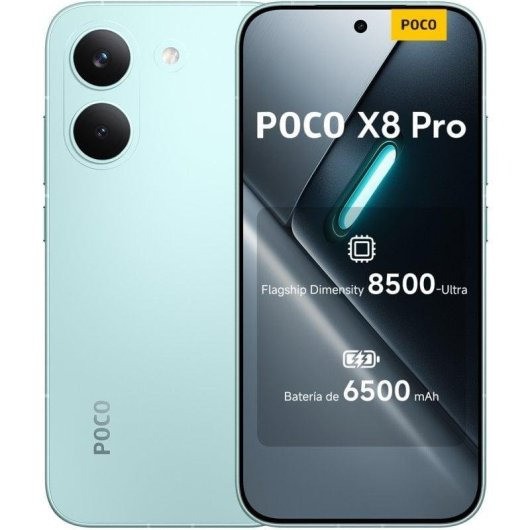 Smartphone Poco X8 Pro 6.59 8GB/512GB/50MP/NFC/5G Green Smartphone Poco X8 Pro 6.59 8GB/512GB/50MP/NFC/5G Green