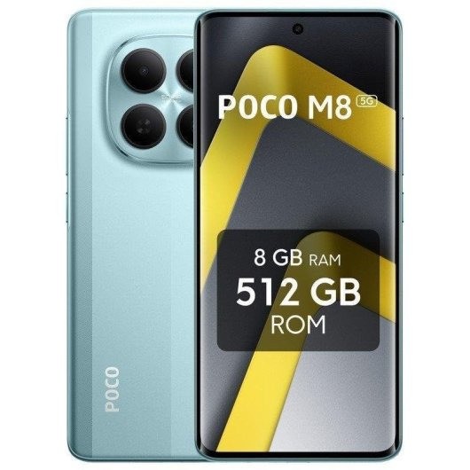 Smartphone Xiaomi Poco M8 6.77 8GB/512GB/50MP/NFC/5G Green