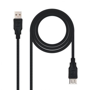 Cable USB Alargador AM/Ah 1.8M Nanocable